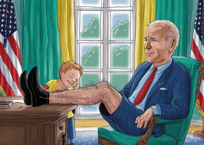 Biden Hairy Legs